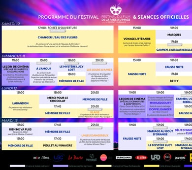 Festival du film De la page à l'image