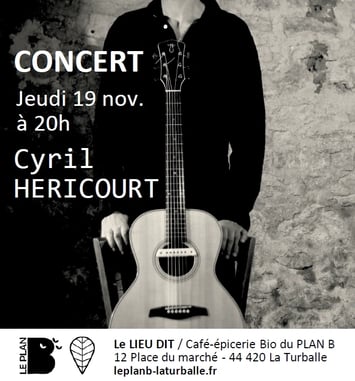 Concert : Cyril Hericourt