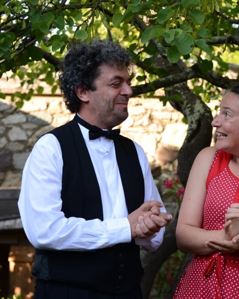 Ami chemin, duo conté et musical de la compagnie Les Doux Sauvages