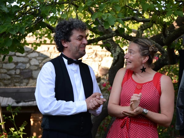 Ami chemin, duo conté et musical de la compagnie Les Doux Sauvages