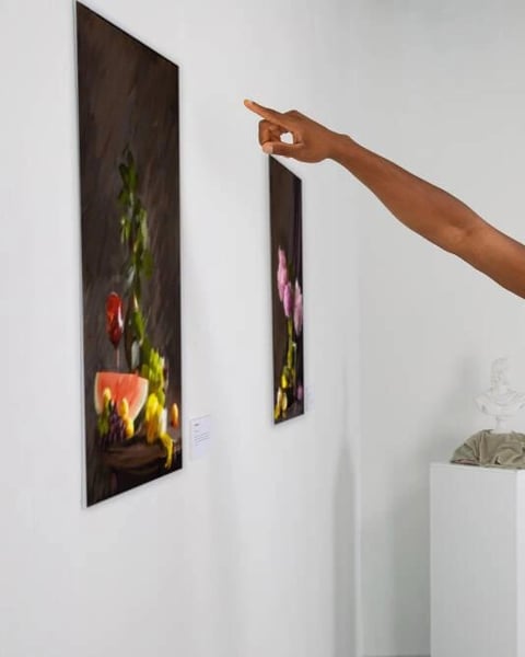 Expression et Couleur de Nathalie Cazeaux - Exposition Galerie Rive de Loire