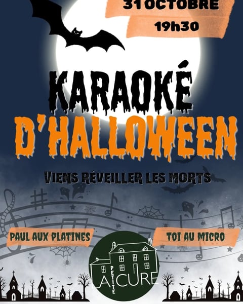 Karaoké d'Halloween de la Cure !