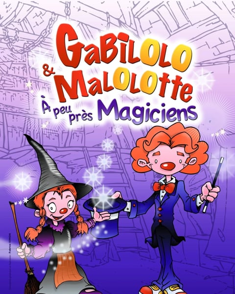 Gabilolo et Malolotte à peu près magiciens