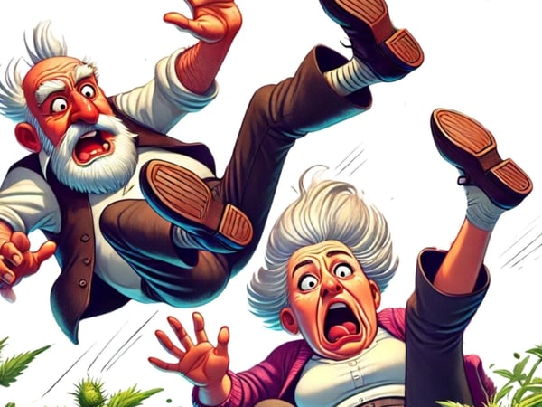 Faut pas pousser Papy et Mamy dans les orties !