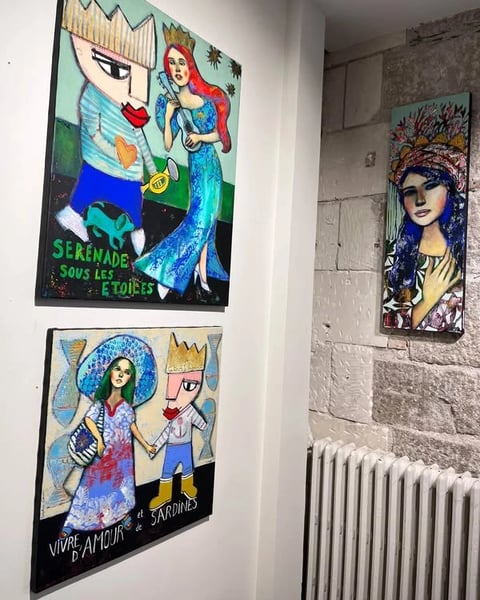 Exposition - Delphine Cossais et MIKA