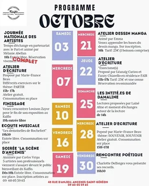 Soirée "la scène d'Ancenis" - Kaïflo