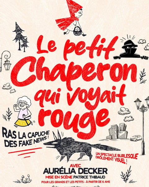 Le petit chaperon qui voyait rouge