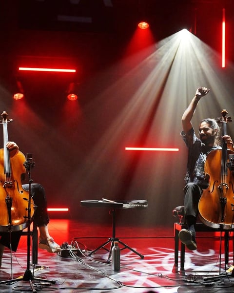 Concert violoncelles Duo Brady