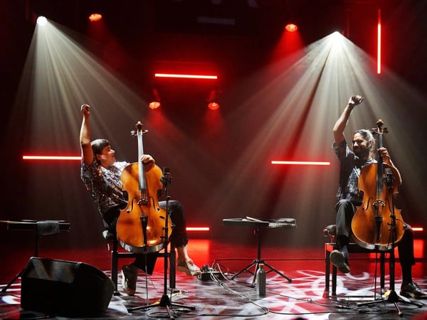 Concert violoncelles Duo Brady