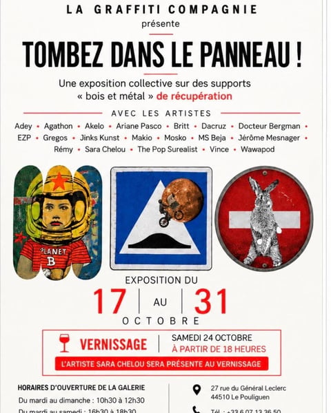 La Graffiti Compagnie présente : Tombez dans le panneau !