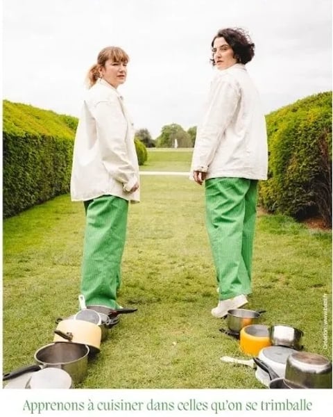 Casseroles, duo improvisé et savoureux