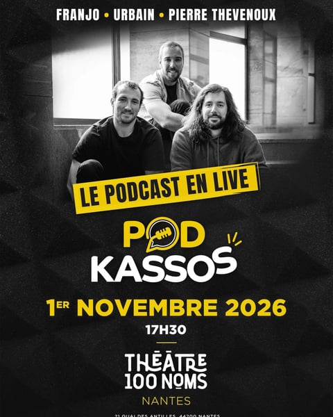 Pod Kassos, le podcast en live